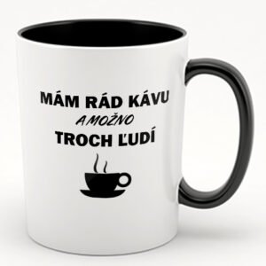 Mám rád kávu a možno troch ľudí