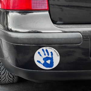 Magnetka na auto Tu som v bezpečí